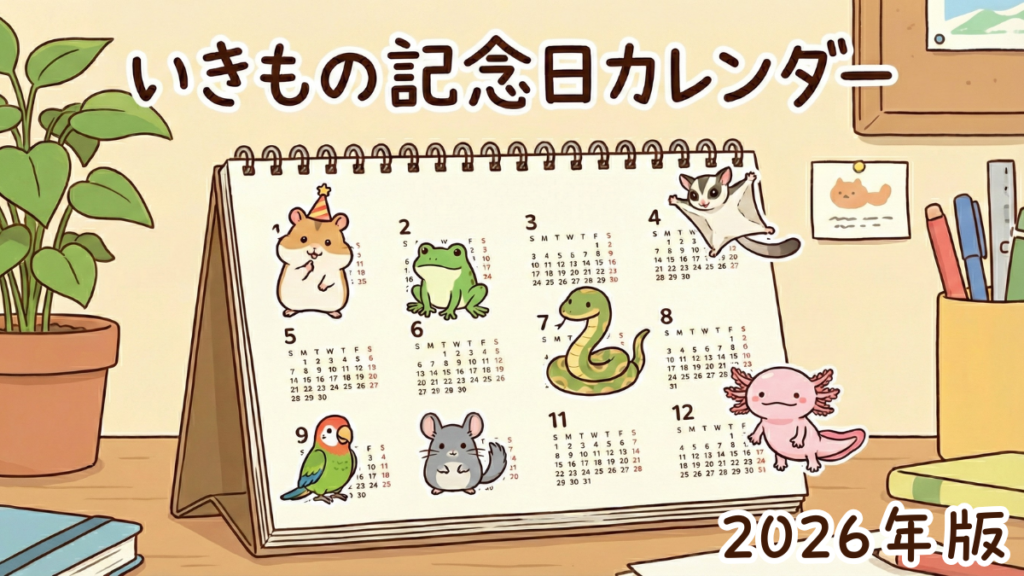 2026年動物イベントカレンダー
